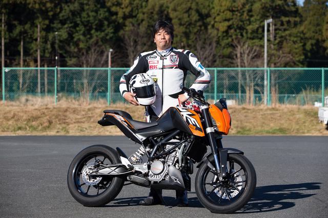画像: ミニバイクレースは久々! 125DUKE持っていたころ以来かなー^^