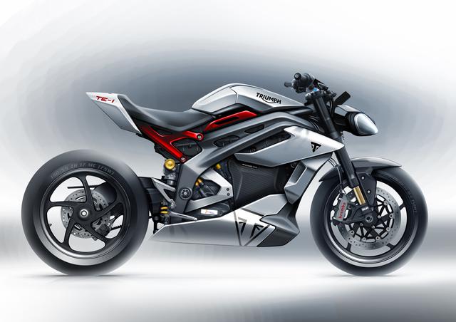 画像2: トライアンフ製の市販電動モーターサイクル開発が目標