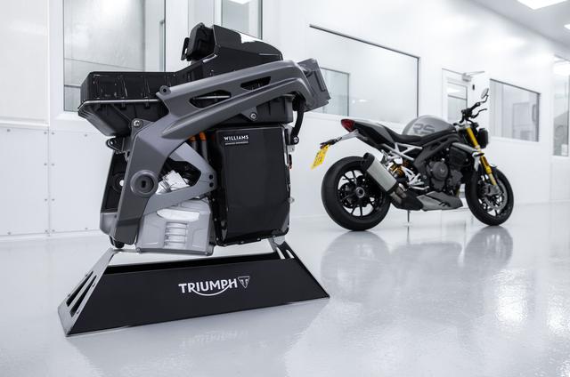 画像1: トライアンフ製の市販電動モーターサイクル開発が目標