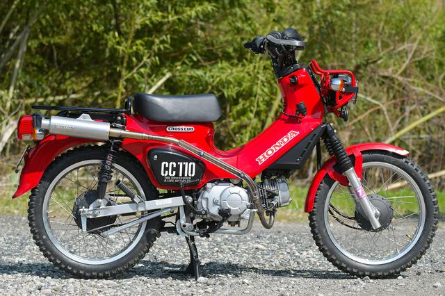 画像: DEESTONE D982をクロスカブ110に装着