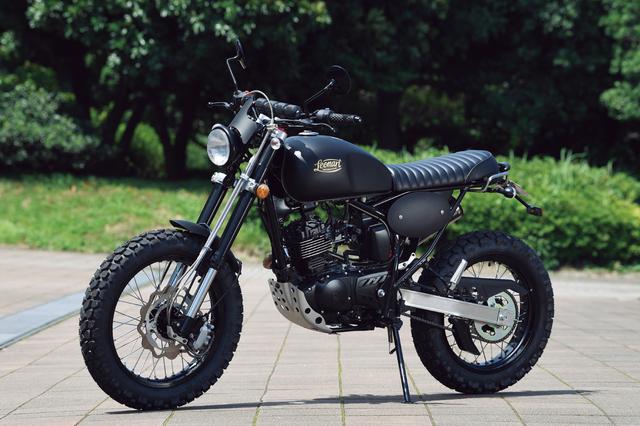 画像: LEONART TRACKER125 総排気量:124.6cc エンジン形式:空冷4ストSOHC2バルブ単気筒 シート高:850mm 車両重量:130kg メーカー希望小売価格:44万円(税込)