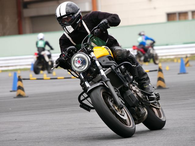 画像: ●C1級3位・松下 良選手&XSR700 1分46秒008