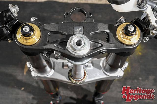 画像9: TAJIMA CB-F FRAMEは20カ所の補強で現代ラジアルに対応