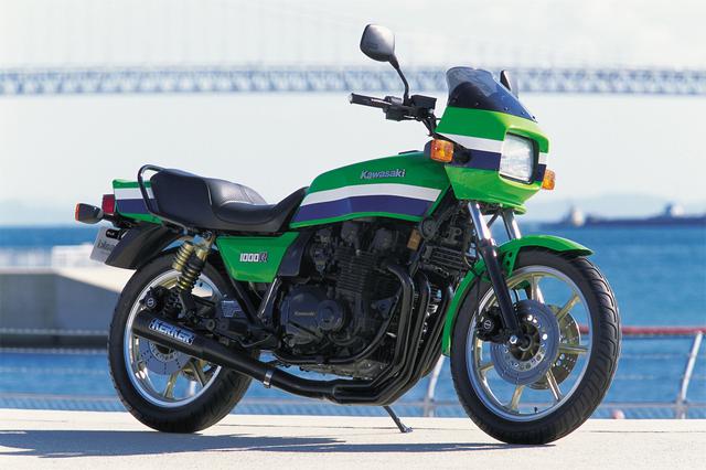 画像: ● 空冷4ストDOHC2バルブ並列4気筒● 998cc● 102PS/8500rpm ●9.3kg-m/7000rpm ● 222kg ● 100/90-19・120/90-18 ●輸出車