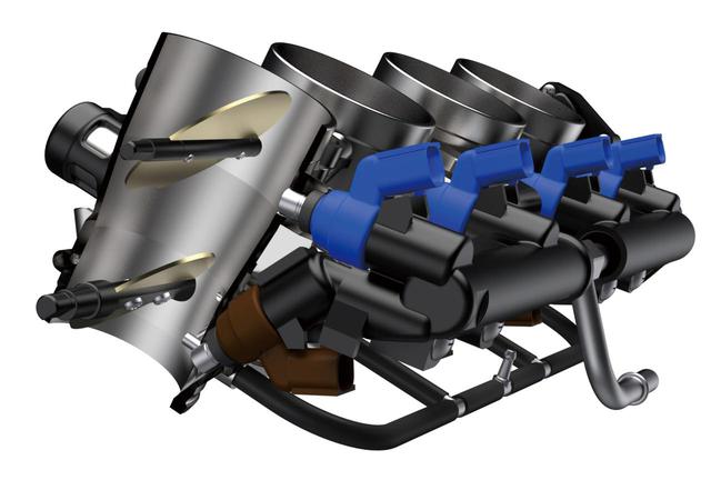画像2: 【隼】スズキ新型「ハヤブサ」のエンジンを解説! 磨き抜かれた1340cc 4気筒エンジンは、トルクの谷を解消し加速性能をアップ