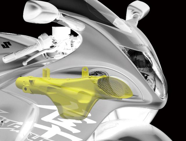 画像3: 【隼】スズキ新型「ハヤブサ」のエンジンを解説! 磨き抜かれた1340cc 4気筒エンジンは、トルクの谷を解消し加速性能をアップ
