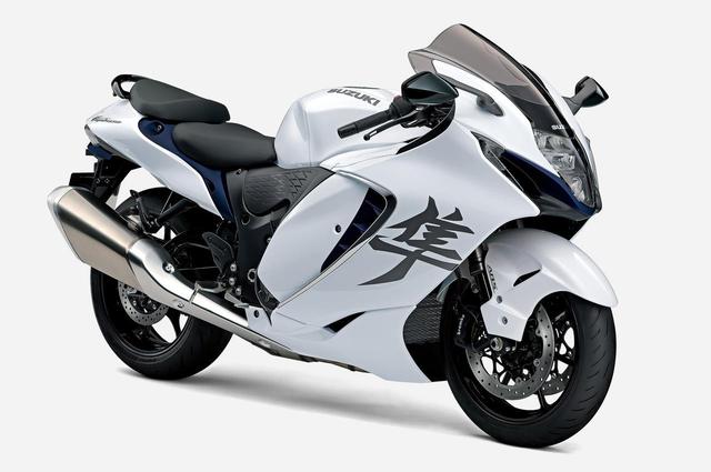 画像: SUZUKI Hayabusa 2021年モデル 総排気量:1339cc エンジン形式:水冷4ストDOHC4バルブ並列4気筒 シート高:800mm 車両重量:264kg 発売日:2021年4月7日(水) メーカー希望小売価格:税込215万6000円〜222万2000円