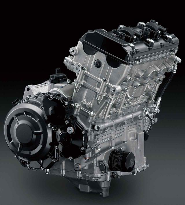 画像: 新型のエンジンはヘッドやクランクケース、ボア×ストロークなど基本的な設計は従来モデルのままだが、徹底した改良を施された。