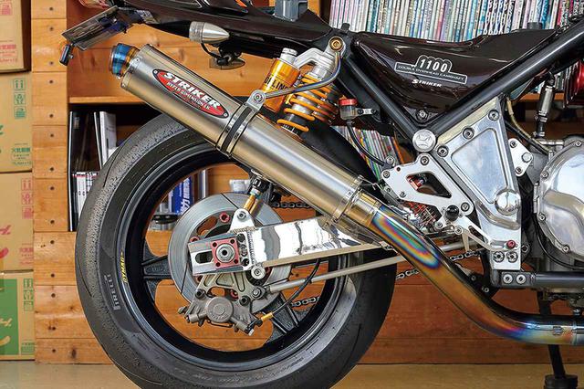 画像2: ストライカーワークス ゼファー1100(カワサキZEPHYR1100)オーナー自らが長年手を入れて日常も非日常も楽しむ【Heritage&Legends】