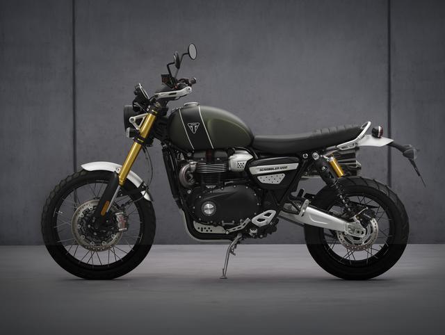 画像: TRIUMPH SCRAMBLER 1200 XE 総排気量:1200cc エンジン形式:水冷4ストSOHC4バルブ並列2気筒 シート高:870mm 車両重量:230kg メーカー希望小売価格:税込205万6400円~209万6000円