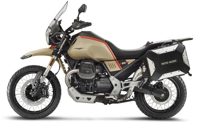 画像: MOTO GUZZI V85 TT Travel 排気量:853cc エンジン形式:空冷4ストOHV V型2気筒 シート高:830mm 車両重量:243kg 発売日:2021年6月予定 メーカー希望小売価格:税込167万2000円