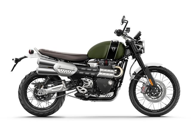 画像: スクランブラー1200XC/マットカーキグリーン×ジェットブラック 税込196万1500円