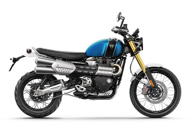 画像: スクランブラー1200XE/コバルトブルー×ジェットブラック 税込209万6000円