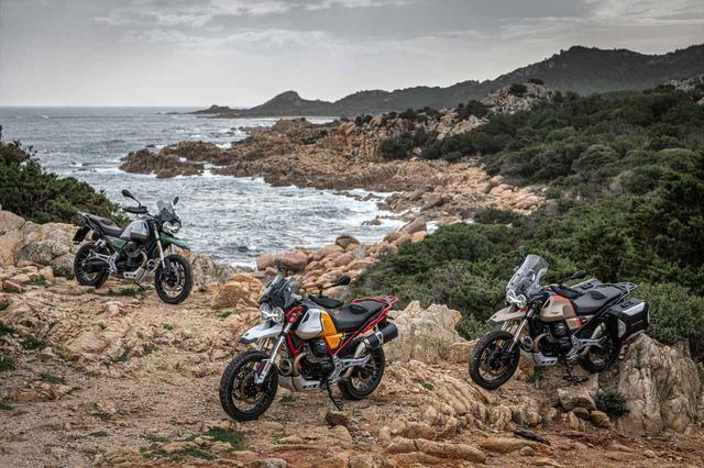 画像1: モト・グッツィが新型「V85 TT」シリーズを発表!「V85 TT トラベル」と創立100周年記念車も登場【2021速報】