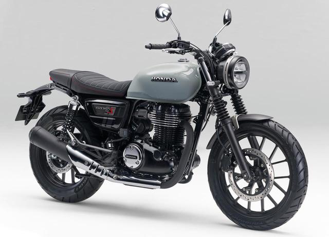 画像: Honda GB350 S 排気量:348cc エンジン形式:空冷4ストSOHC単気筒 シート高:800mm 車両重量:178kg 発売日:2021年7月15日予定 メーカー希望小売価格:税込59万4000円