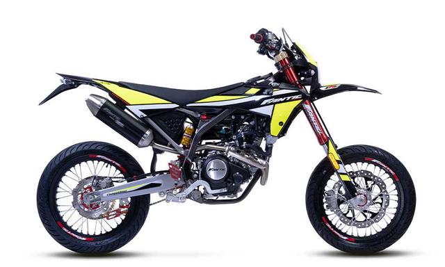 画像: FANTIC XMF125 総排気量:124.6cc エンジン形式:水冷4ストSOHC4バルブ単気筒 メーカー希望小売価格:税込91万3000円