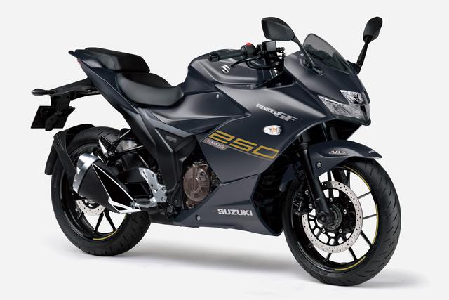 画像: SUZUKI GIXXER SF250 総排気量:249cc エンジン形式:油冷4ストSOHC4バルブ単気筒 シート高:800mm 車両重量:154kg 発売日:2021年4月20日 メーカー希望小売価格:税込48万8800円