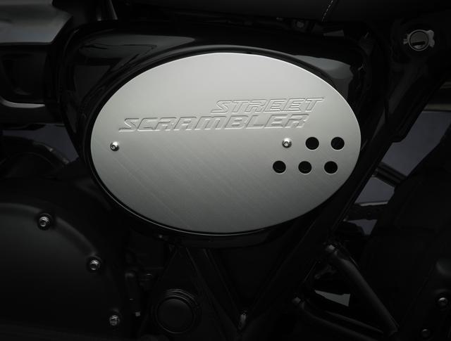 画像2: トライアンフ「ストリートスクランブラー」2021年モデルの特徴