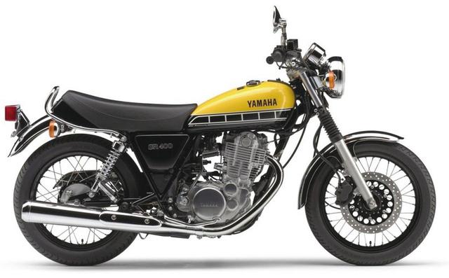画像: ヤマハ創業60周年記念モデル「SR400」60th Anniversaryは受注期間限定モデル。ヤマハの70・80年代の欧米レースをイメージした『スピードブラック』のデカールをタンクに採用。発売当時価格:58万3200円