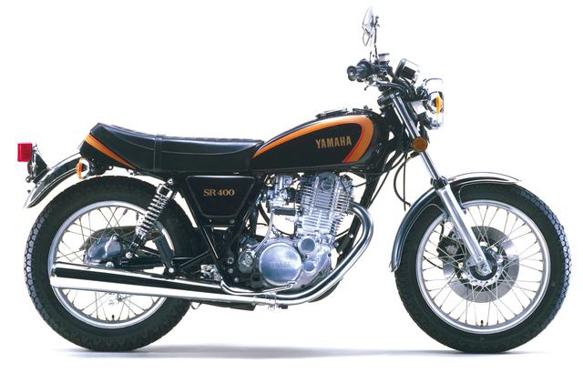 画像: 1978年 ヤマハ SR400 初期型 カラー:ブラックゴールド 発売当時価格:31万円