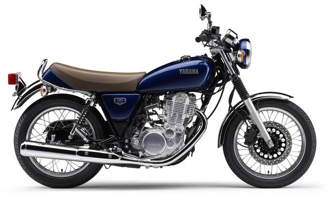 画像: ヤマハ SR400 ファイナルエディション 税込価格:税込60万5000円 総排気量:399cc エンジン形式:空冷4ストSOHC単気筒