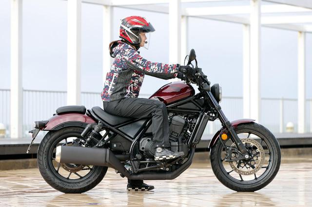 画像1: ホンダ「レブル1100DCT」を試乗レビュー! 乗り心地と足つき&取り回しを梅本まどかがチェック