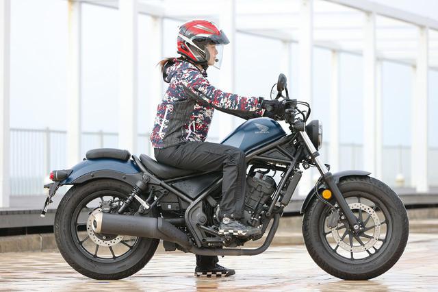 画像4: ホンダ「レブル1100DCT」を試乗レビュー! 乗り心地と足つき&取り回しを梅本まどかがチェック