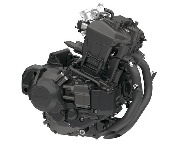 画像: アフリカツイン用ベースのユニカム4バルブユニットを搭載。コンパクトなサイズで、レブルにぴったりのユニットだ。