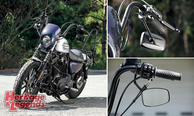 画像: ハイビジミラーのφ12mmロッドはハーレー各モデルにも有用