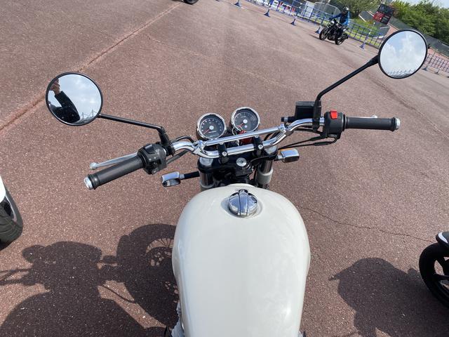 画像: 跨った状態からパシャリ。