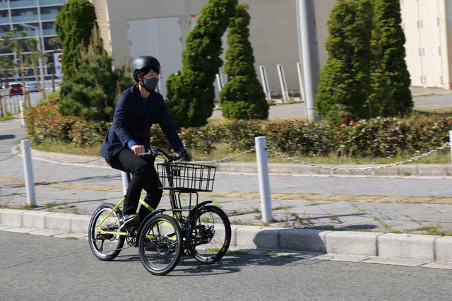 画像: こちらは電動アシスト付き自転車のNB-01。