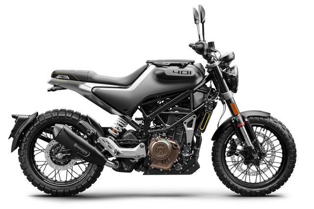 画像: Husqvarna Motorcycles Svartpilen 401 総排気量:373cc エンジン形式:水冷4ストDOHC4バルブ単気筒 最高出力:44PS / 9000rpm 最大トルク:3.77kgf・m / 7000rpm シート高:835mm 車両重量:152kg メーカー希望小売価格:税込71万5000円