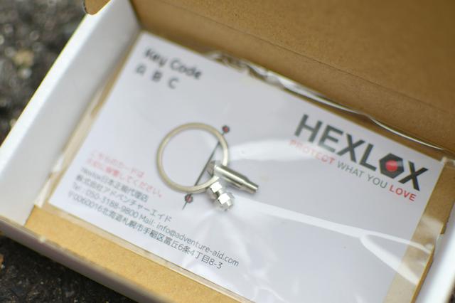 画像: HEXLOXのサイズは5mmを購入。めちゃ小さい。精密。このほかにも4mmと6mmもラインナップされてる。
