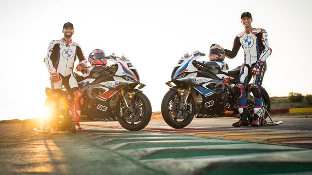 画像: 左がトム・サイクス 右はBMWの新エースの座を狙うマイケル・ファン・デル・マークです
