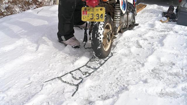 画像2: ホンダ・モンキーバハで雪道を走破せよ!