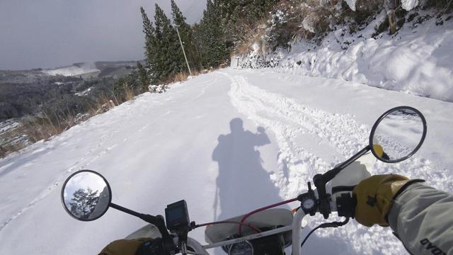 画像6: ホンダ・モンキーバハで雪道を走破せよ!