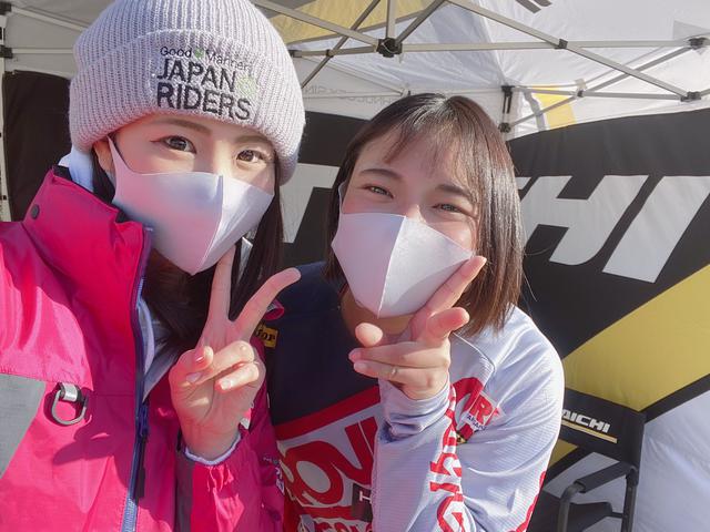 画像: 久保まな選手と前回ご一緒させて頂いた時にパシャリ。
