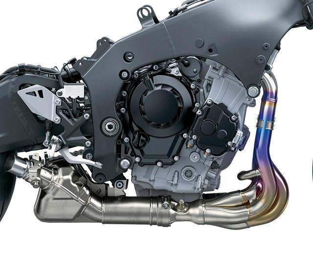 画像: フィンガーフォロワーロッカーアームを採用するエンジンは203PSを発揮。