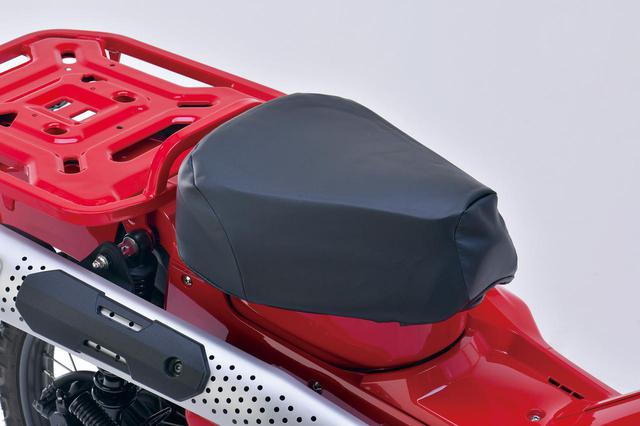 画像: EFFEX GEL-ZAB C 推奨取付車種:CT125・ハンターカブ(JA55)、スーパーカブC125(JA48)、クロスカブ50/110(AA06/JA45)、スーパーカブ(AA09) カラー:ブラック、レッド、タン メーカー希望小売価格:税込1万450円
