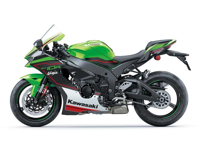 画像2: カワサキ新型「Ninja ZX-10R」インプレ(2021年)エアロフォルムとエンジン強化で“勝つための”大胆進化!