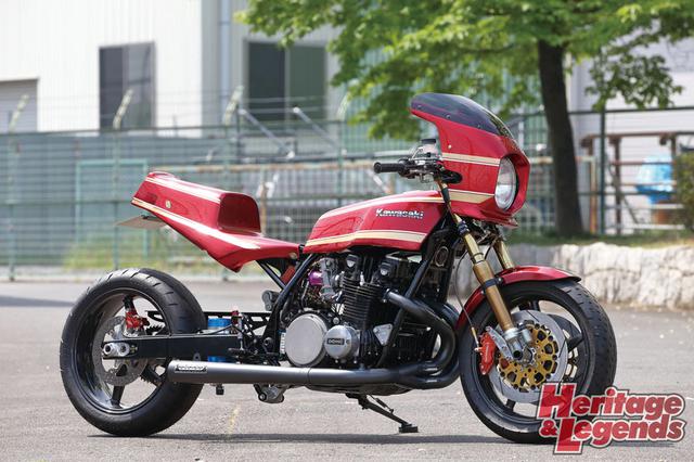 画像: ▲上のGS(X)1150改に刺激を受け、今新たに横田さんがMk.Ⅱをカスタムした。