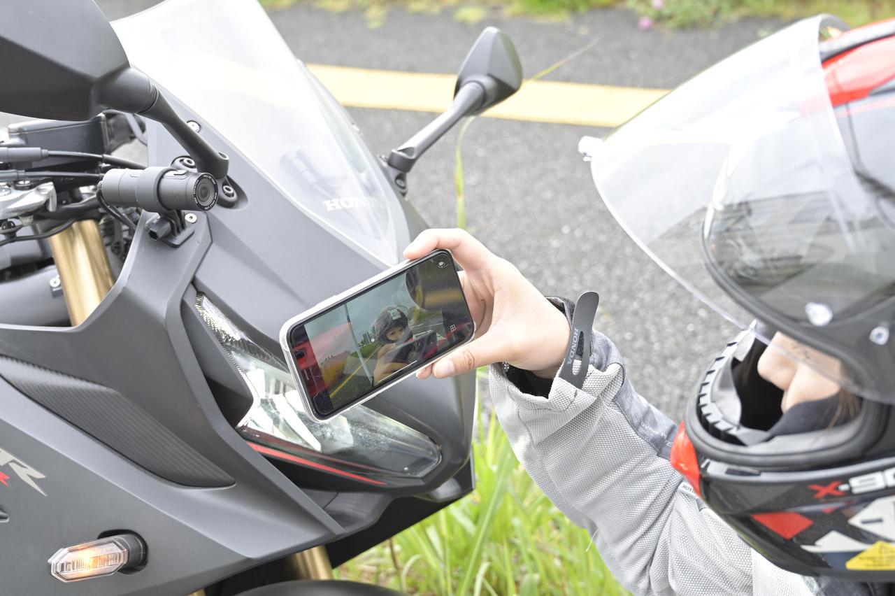 画像: wifiでスマホと連動させれば、カメラの画角や解像度などを調整できます。 youtu.be
