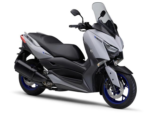 画像: YAMAHA XMAX ABS 総排気量:249cc エンジン形式:水冷4ストSOHC4バルブ単気筒 シート高:795mm 車両重量:179kg 発売日:2021年7月28日(予定) 税込価格:65万4500円