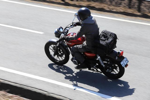 画像1: ホンダ「GB350」にいろいろな方法でバッグを積んでみた