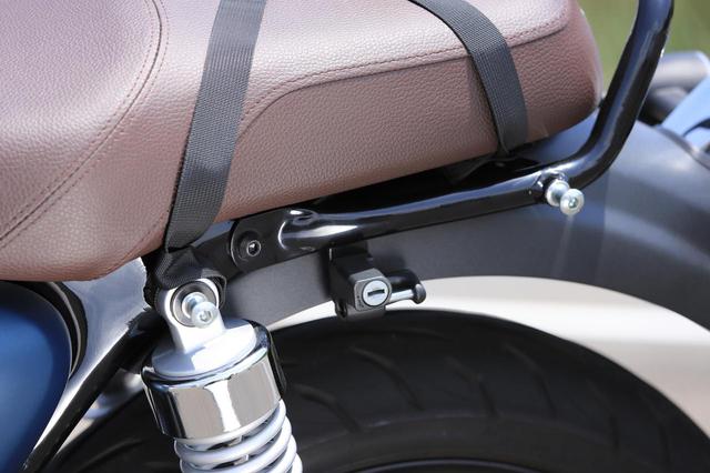 画像2: ホンダ「GB350」にいろいろな方法でバッグを積んでみた