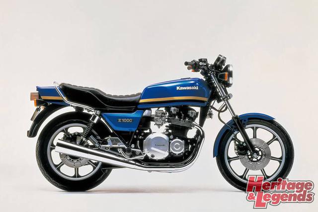 洗練されたカワサキ角Zの歴代モデル09