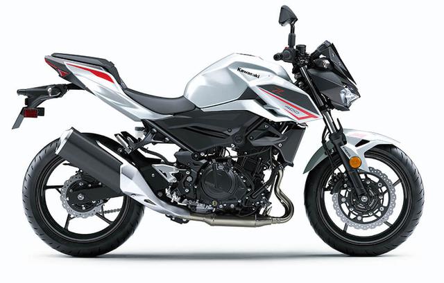 画像: Z400(2022年アメリカ仕様)/ パールロボティックホワイト×メタリックマットグラフェンスチールグレー