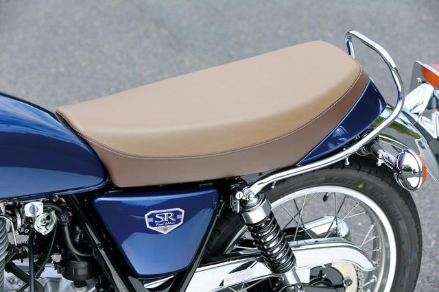 画像2: ヤマハ「SR400」とホンダ「GB350」の装備を比較! 空冷単気筒は同じでも各部にはそれぞれの特徴が見て取れる