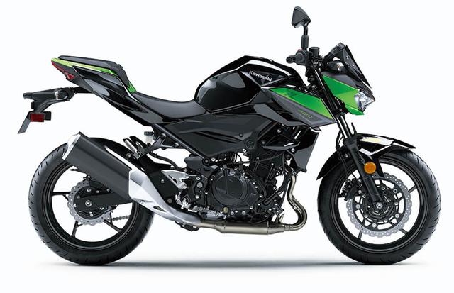 画像: Z400(2022年アメリカ仕様)/ メタリックスパークブラック×メタリックフラットスパークブラック