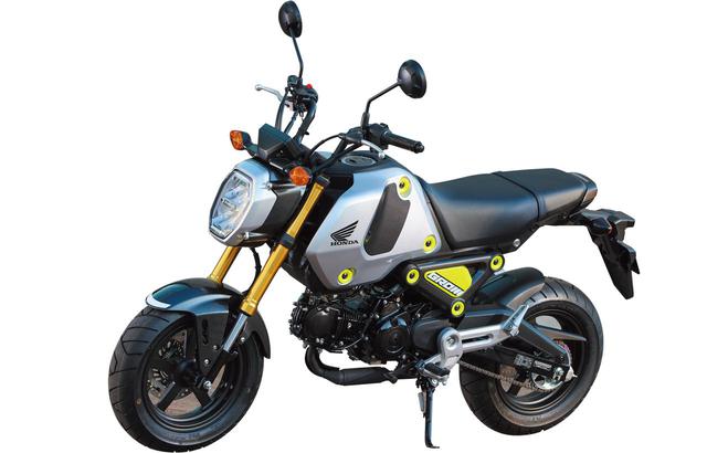 画像: モニター記号 A ホンダ グロム 2021年3月25日発売 www.autoby.jp